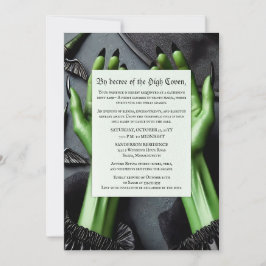 Invitación Una citación de la fiesta de Halloween de las bruj