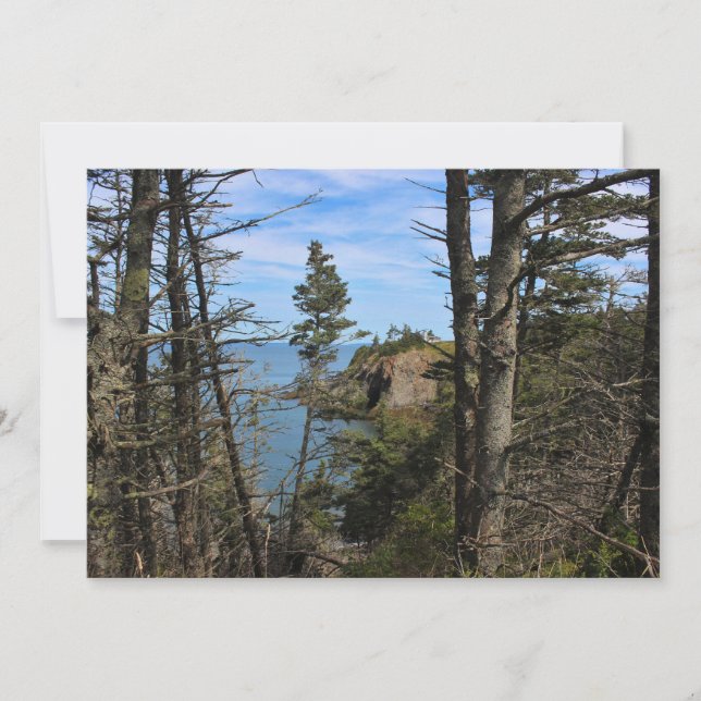 Invitación Una cueva distante (Anverso)