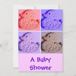 Invitación Una ducha de bebé