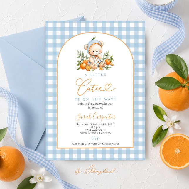 Invitación Una ducha de bebé de un pequeño encanto (Subido por el creador)