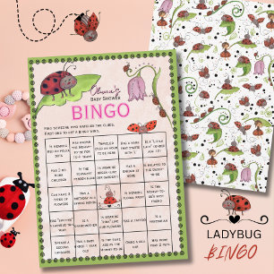 Invitación Una dulce dama mariquita  Encuentra el BINGO de IN