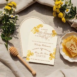 Invitación Una dulce Miel En Camino De Abeja Baby Shower