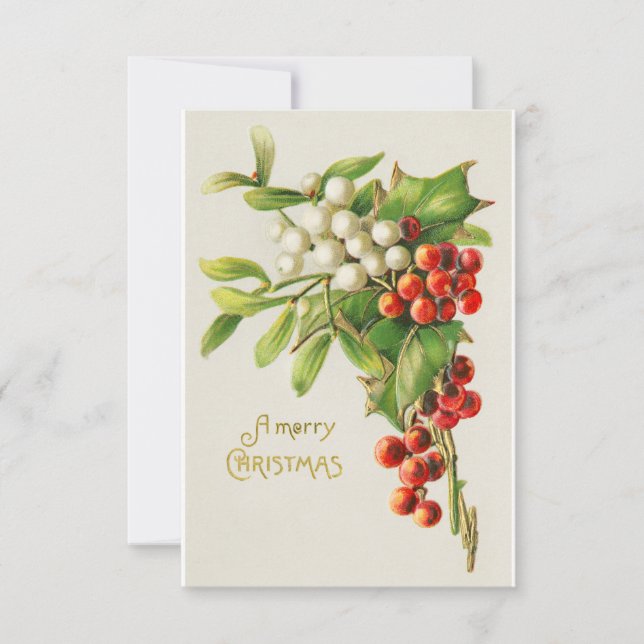 Invitación Una Feliz Navidad (Anverso)