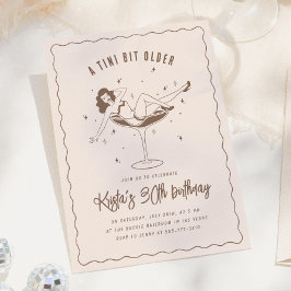 Invitación Una Fiesta de Cumpleaños Un Poco Más Grande