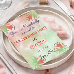 Invitación Una fiesta de Navidad diferente