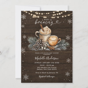 Invitación Una fiesta de té de conejitos para baby shower: Es