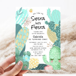 Invitación ¡Una Fiesta Inolvidable! 1er Cumpleaños