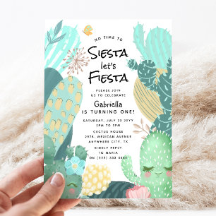 Invitación ¡Una Fiesta Inolvidable! 1er Cumpleaños
