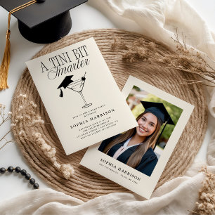 Invitación Una graduación un poco más inteligente de Trinidad