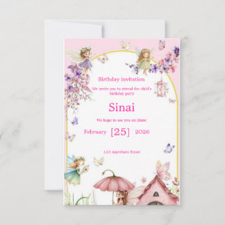 Invitación: una invitación especial para el cumple