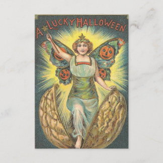 Invitación Una invitada afortunada de la época de Halloween