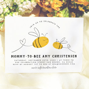 Invitación Una Mami Neutral De Género Para Ser Baby Shower