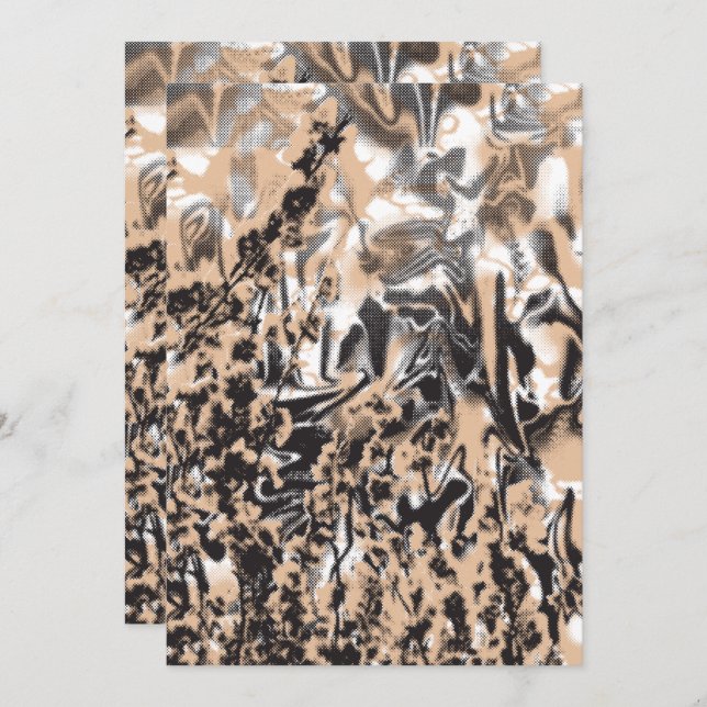 Invitación Una manera atemporal de anunciar tu celebración (Anverso / Reverso)