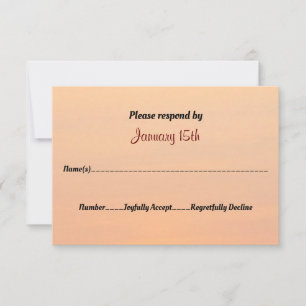 Invitación Una manta de blanca boda de invierno RSVP