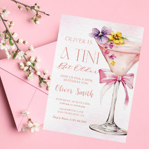 Invitación Una Martini Un Poco Más Vieja Fiesta de Cumpleaños