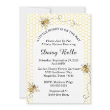 Una Miel Pequeña Está En Camino De Baby Shower