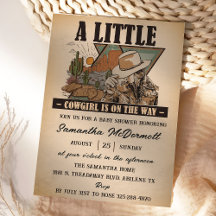 Una niña pequeña Chica occidental Baby Shower