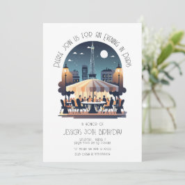 Invitación Una Noche En París