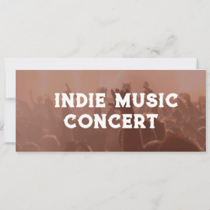 Invitación Una noche musical inolvidable 
