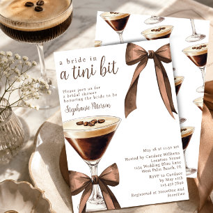Invitación Una Novia en una Fiesta de Despedida de Soltera co