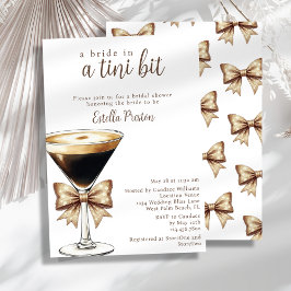 Invitación Una Novia en una Fiesta de Despedida de Soltera co
