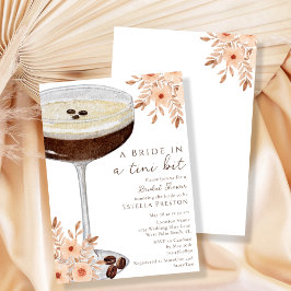 Invitación Una Novia en una Fiesta de Despedida de Soltera co