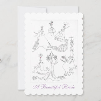 Invitación Una Novia Hermosa