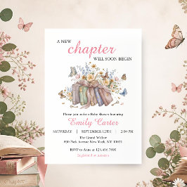 Invitación Una Nueva Etapa Empezará Pronto Fiesta de Bebé