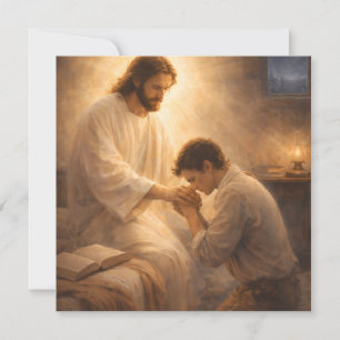Invitación Una oración de rodillas con Jesús