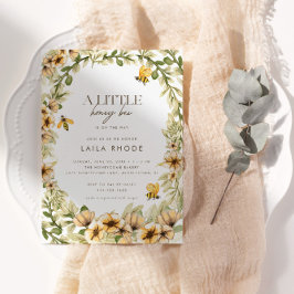 Invitación Una pequeña abeja de miel - Baby Shower de primave