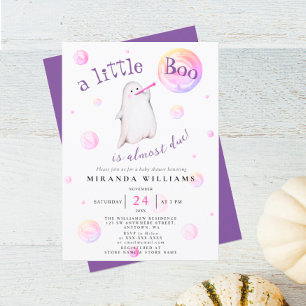 Invitación Una pequeña acuarela Baby Shower