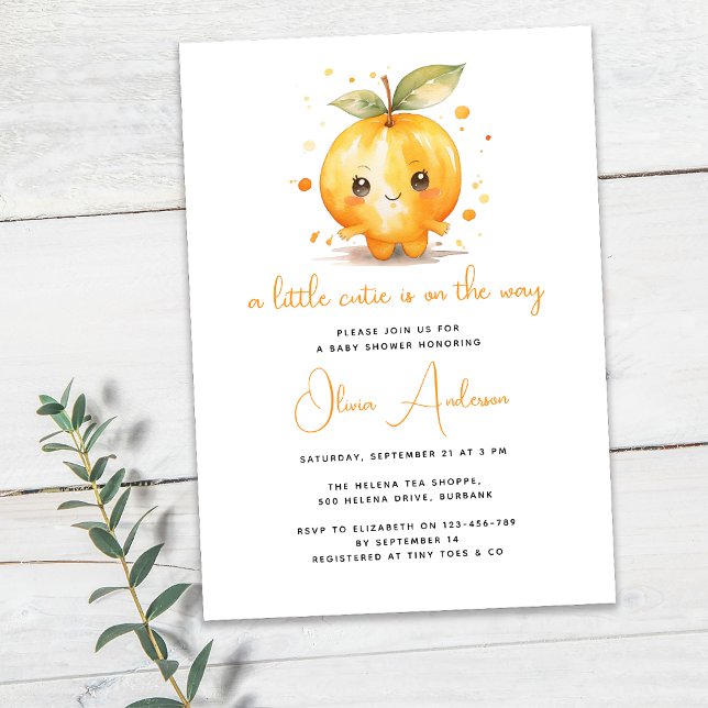 Invitación Una pequeña corbata está en camino a Baby Shower (Subido por el creador)