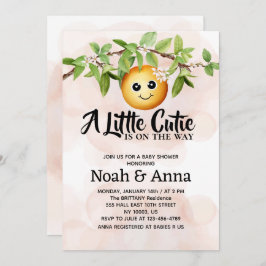 Invitación una pequeña corbata está en camino de una simple d