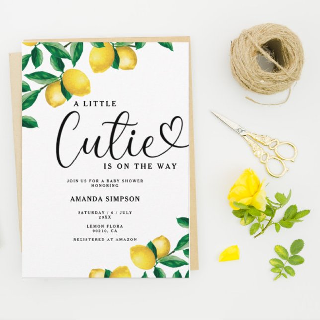 Invitación Una pequeña ducha de bebé (Subido por el creador)
