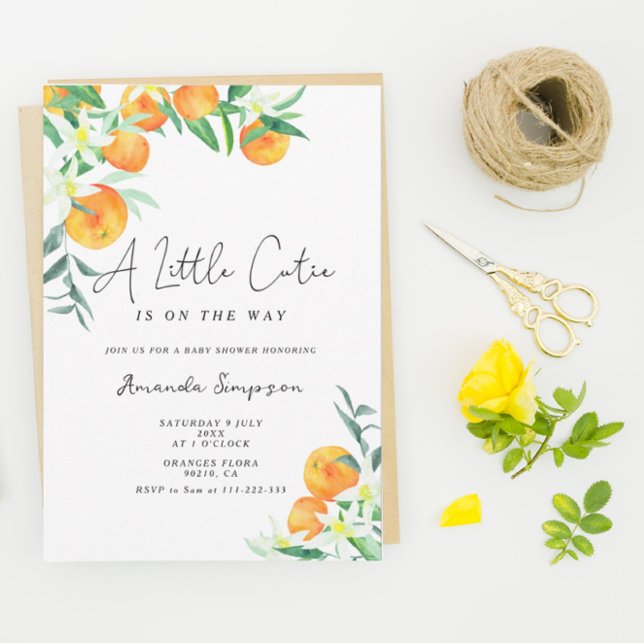 Invitación Una pequeña ducha de bebé (Subido por el creador)