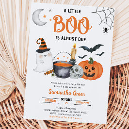 Invitación Una pequeña ducha de bebé Boo
