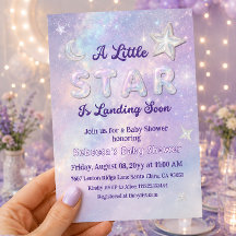 Una pequeña estrella está aterrizando Shower celes