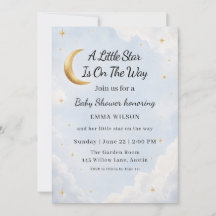 Una Pequeña Estrella Está En Camino Fiesta Celesti