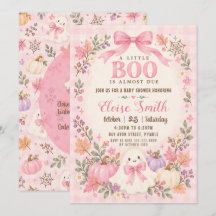 Una pequeña fantasma adorable Halloween rosa Baby