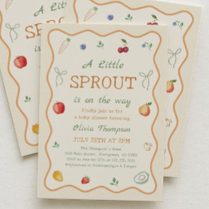 Invitación Una pequeña fiesta de Baby Shower