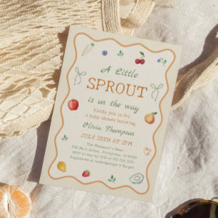 Invitación Una pequeña fiesta de Baby Shower