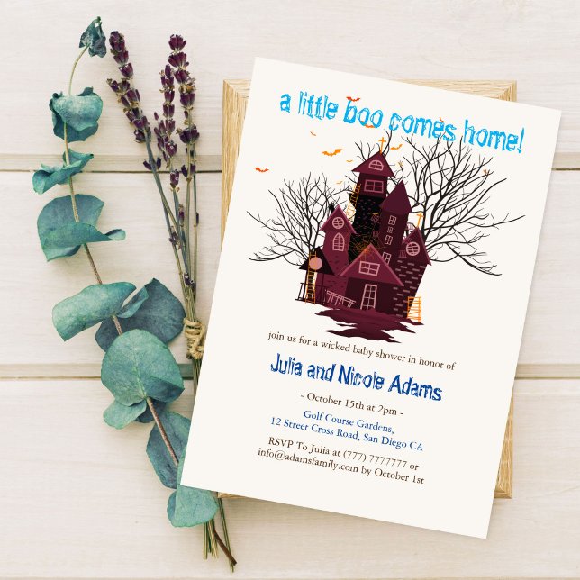 Invitación Una pequeña fiesta de bienvenida para bebé con tem (Subido por el creador)