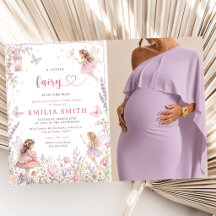 Una pequeña hada está en camino Foto de Baby Showe