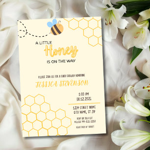 Invitación Una pequeña invención de Baby Shower