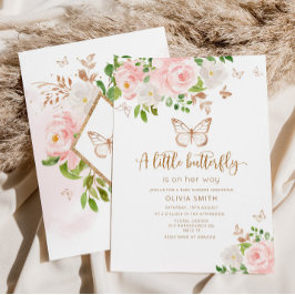 Invitación Una pequeña mariposa está en camino al oro negro