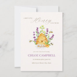 Invitación UNA PEQUEÑA MIERDA DULCE ESTÁ EN CAMINO DE Baby Sh