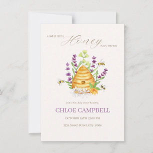 Invitación UNA PEQUEÑA MIERDA DULCE ESTÁ EN CAMINO DE Baby Sh