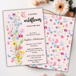 Invitación Una pequeña niña salvaje cumple años Baby Shower