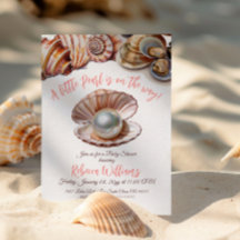 Una pequeña perla bajo el mar Baby Shower