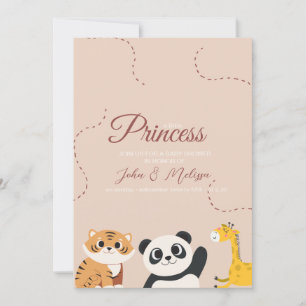 Invitación Una pequeña princesa viene